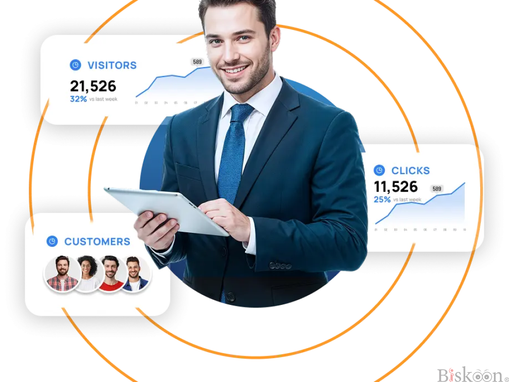 Helps businesses increase online visibility and generate qualified leads. - Main Image