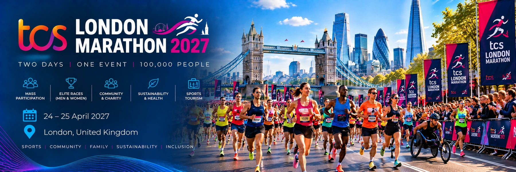 The Double TCS London Marathon 2027